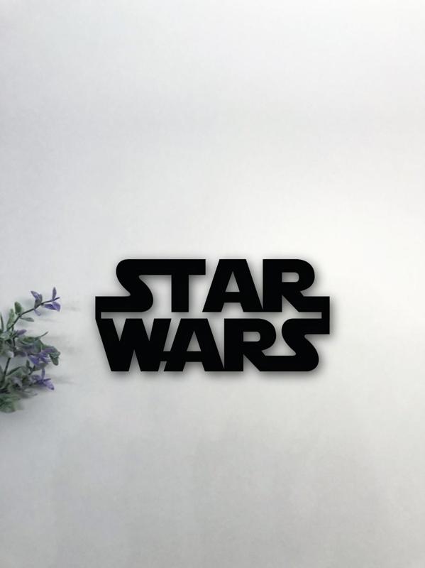 STAR WARS LOGO WALL ART 2D WALL DECORATION