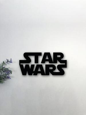 STAR WARS LOGO WALL ART 2D WALL DECORATION