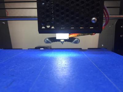 Anet A8 Rear Turbo Fan Mount - Top Stop