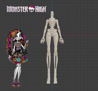 Skelita Body G3 Monster High