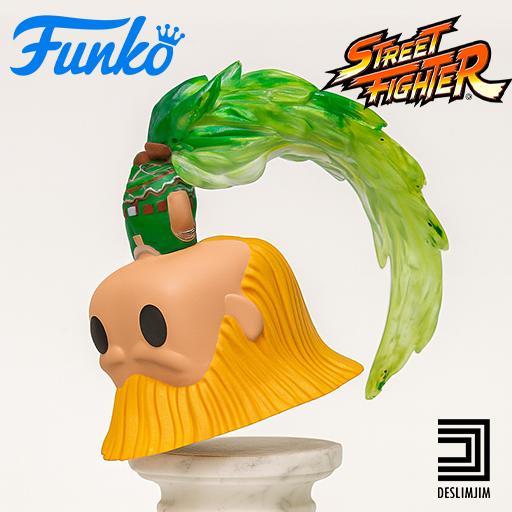 GUILE FLASH KICK STREET FIGHTER TOYART