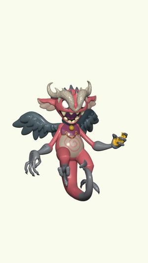 Playful demon