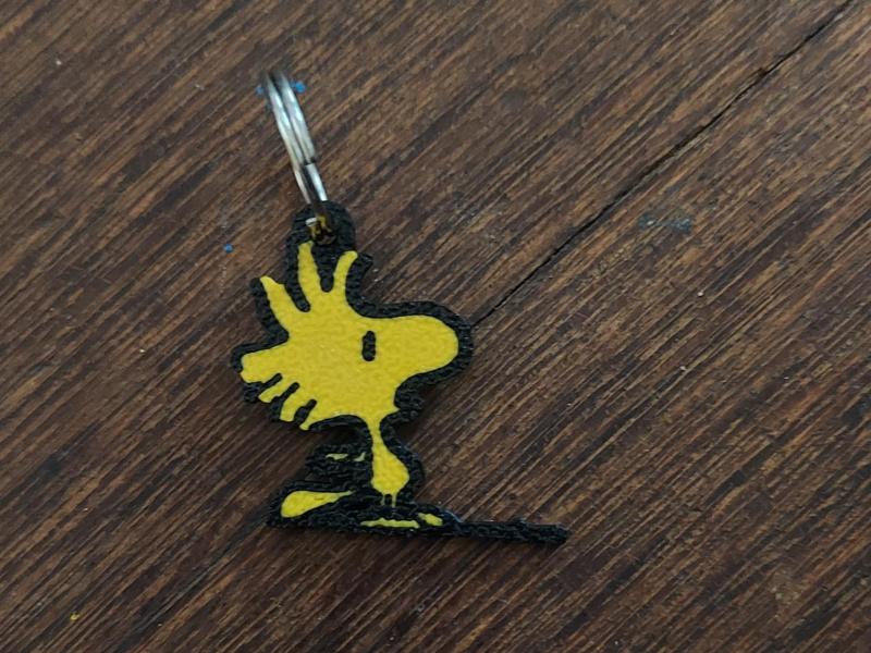 woodstock snoopy keychain 