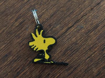 woodstock snoopy keychain 