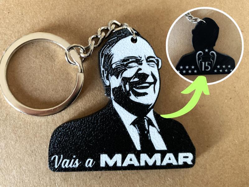 Florentino Pérez Keychain