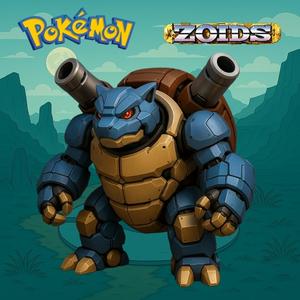 Blastoise Mecha