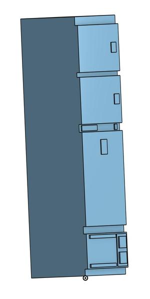 Center Cabinet EC H145 Helicopter