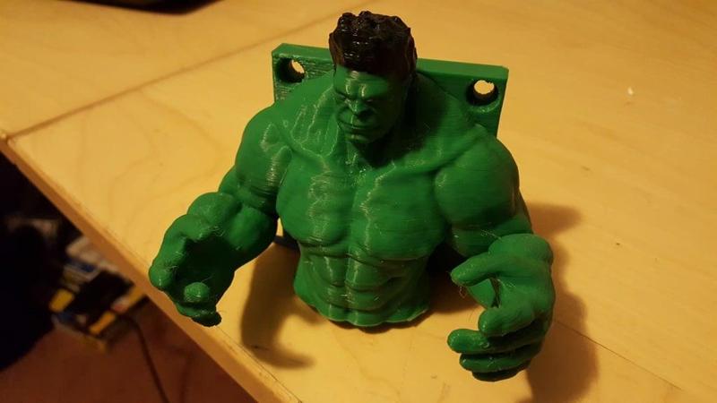 Hulk Wall Hanger for Quadcopter Drone Backpack Hat Guitar etc.