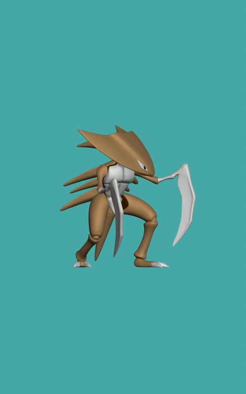 Individual color pieces Kabutops