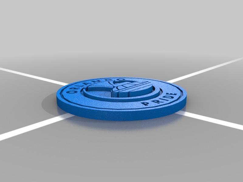 Orlando Pride Logo Medallion