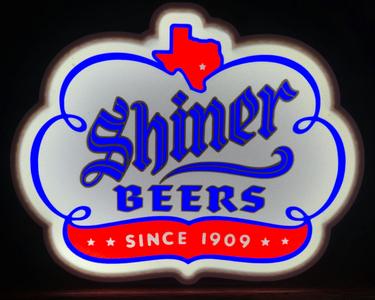 Shiner Beer Light Box