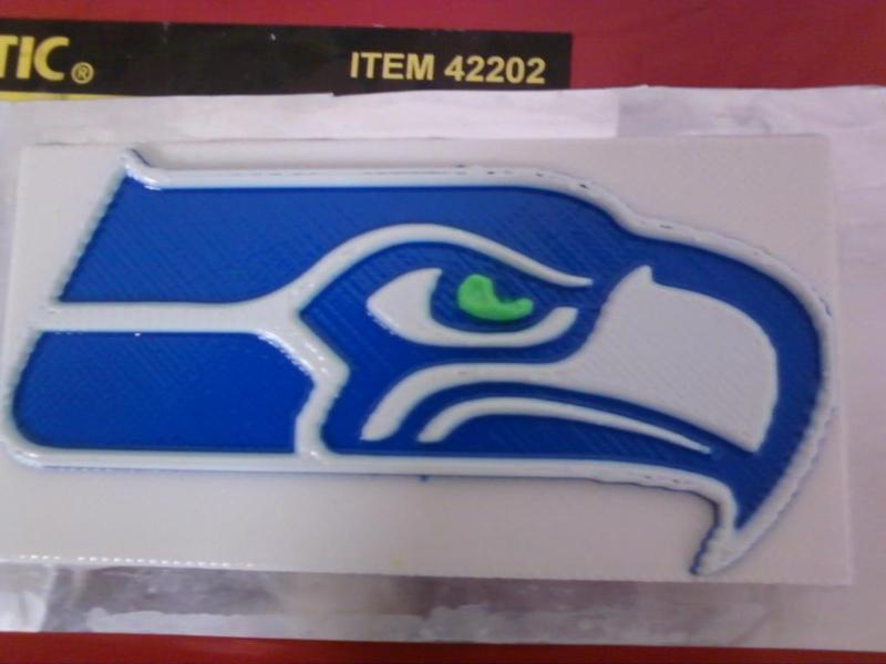Seattle Seahawk Plaque