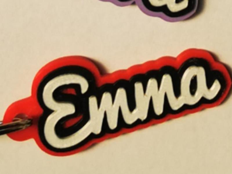 Emma keychain
