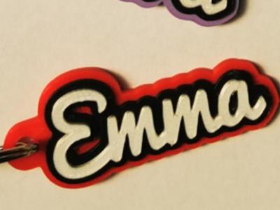 Emma keychain