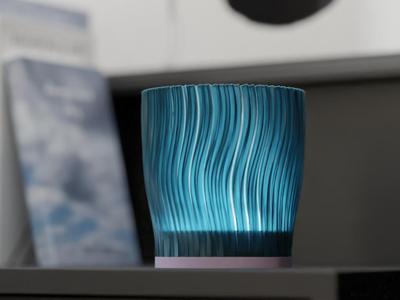 Small LED Lamp. Phased Ripple Design