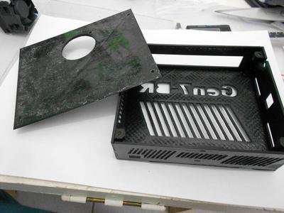 Gen7 case with fan mount