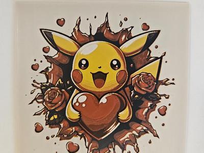 hueforge Pokémon with heart 