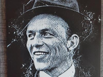 4-color HueForge Frank Sinatra