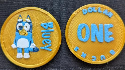 Bluey Dollar Buck