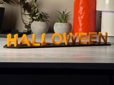 Happy Halloween Illusion Decoration