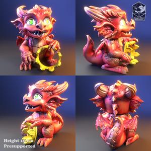 Red Dragon Bobble Head