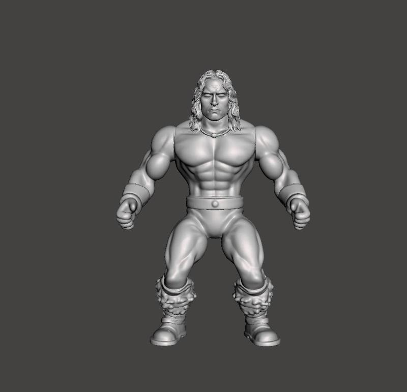 MOTU RETRO CONAN BARBARIAN FAN ART