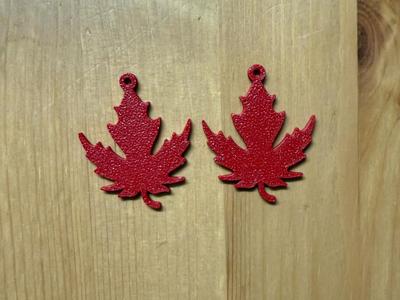 Maple Leaf Earrings