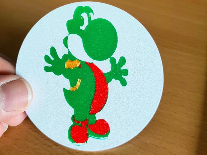 Yoshi Coasters for Kids