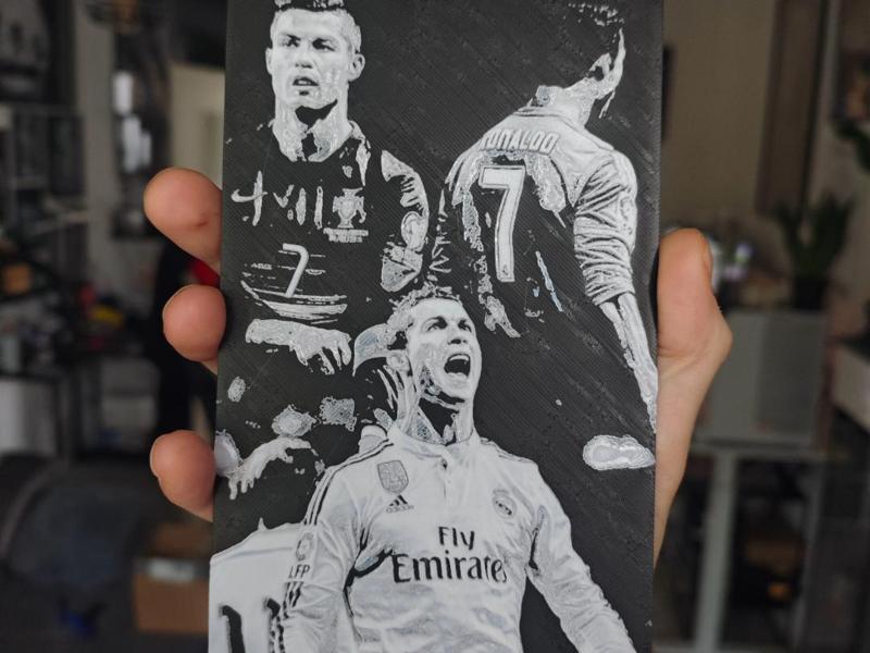 Cristiano Ronaldo Hueforge CR7 Madrid, Portugal