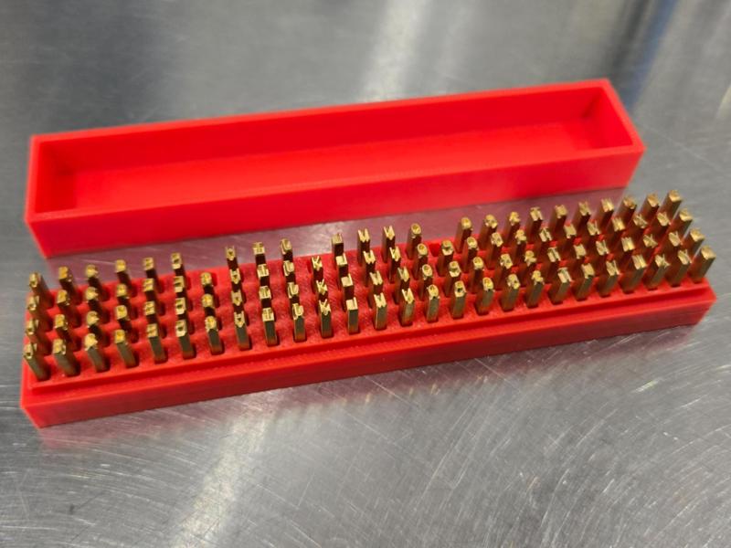 Hot Stamp A-Z Holder (2x3x15mm Stamp Size)