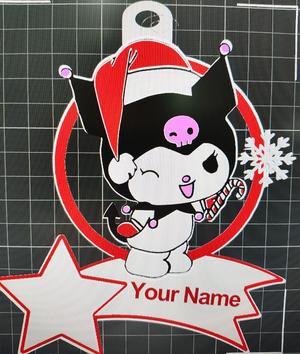 Kuromi Christmas ornament (Natale)