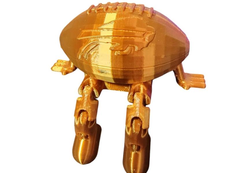 Articulated Buffalo Bills Football Buddy