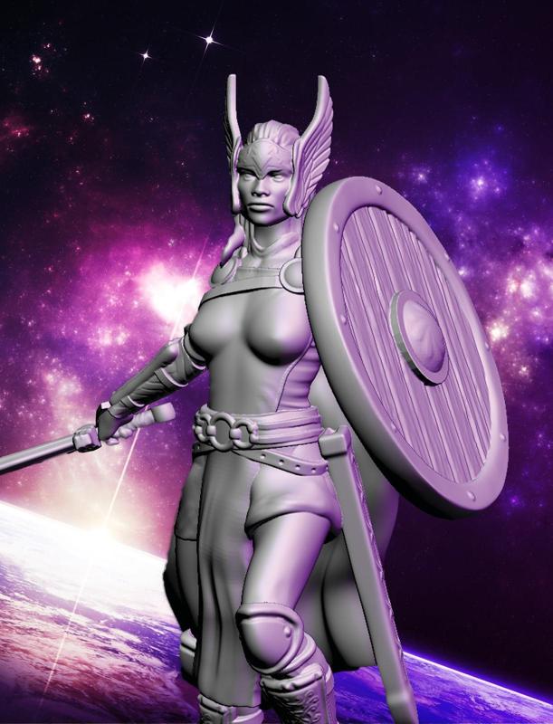Valkyrie - Asgardian Warrior