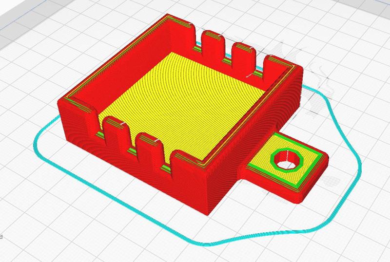 Motorcycle Cable holder