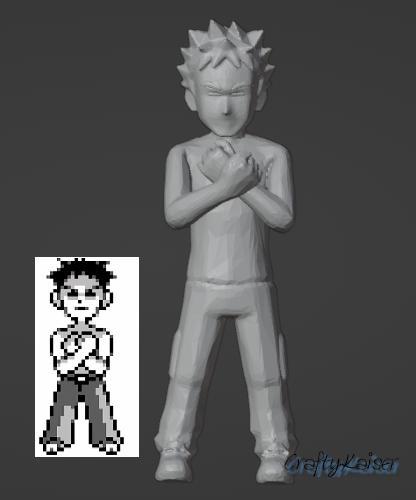 Pokemon Gym Leader Brock/Takeshi