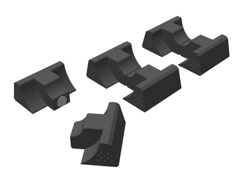 Simracing - Seat lock, stopper, magnetic