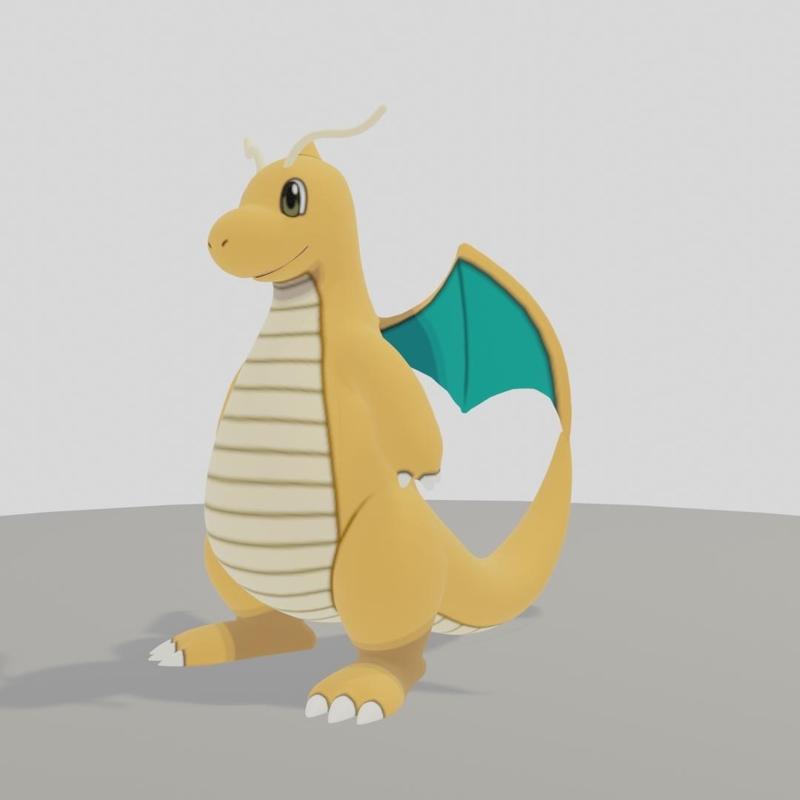 #149 - Pokémon - Dracolosse - Dragonite - Gen 1