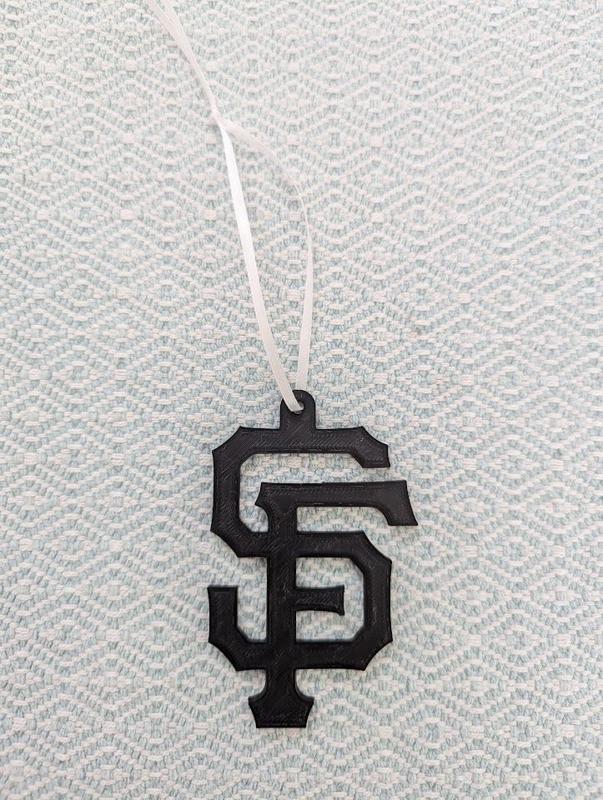San Francisco Giants Christmas Ornament
