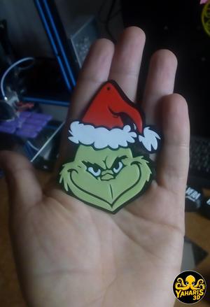 KEYCHAIN OR GRINCH ORNAMENT - CHRISTMAS
