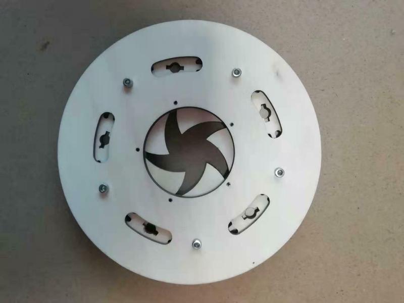 Laser cut planetary gear type iris mechanism-5 blades-D150d52