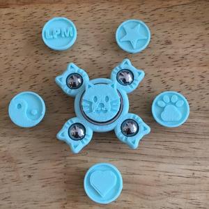 Customizable Fidget Spinner 608 Bearing Caps