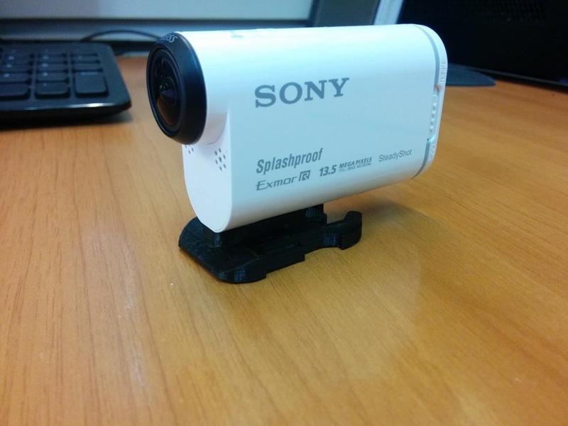 GoPro Quick Release mount for Sony Action Cam AS100V