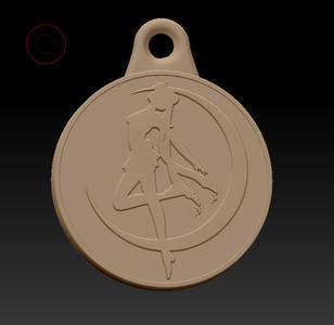 sailor moon keychain