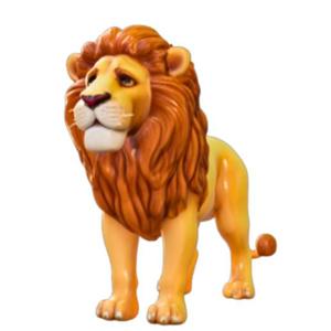 Playful Cartoon Lion