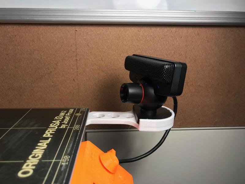 Playstation Eye Camera mount for Prusa i3 Mk2