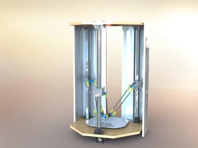 Delta-Pi Reprap 3D Printer