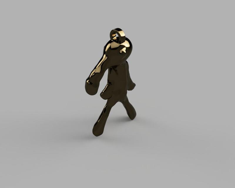 Bold and Brash by squidward (Necklace or Keychain)