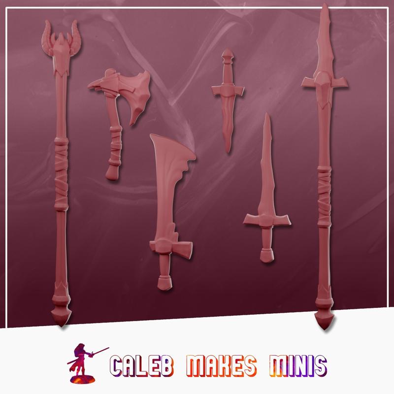 Weapons - Kitbash | Dragonborn II (September - 2025)