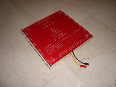 Suport for Prusajr's heated bed.