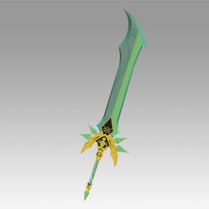 Genshin Impact Primitive Sword Cosplay Weapon Prop